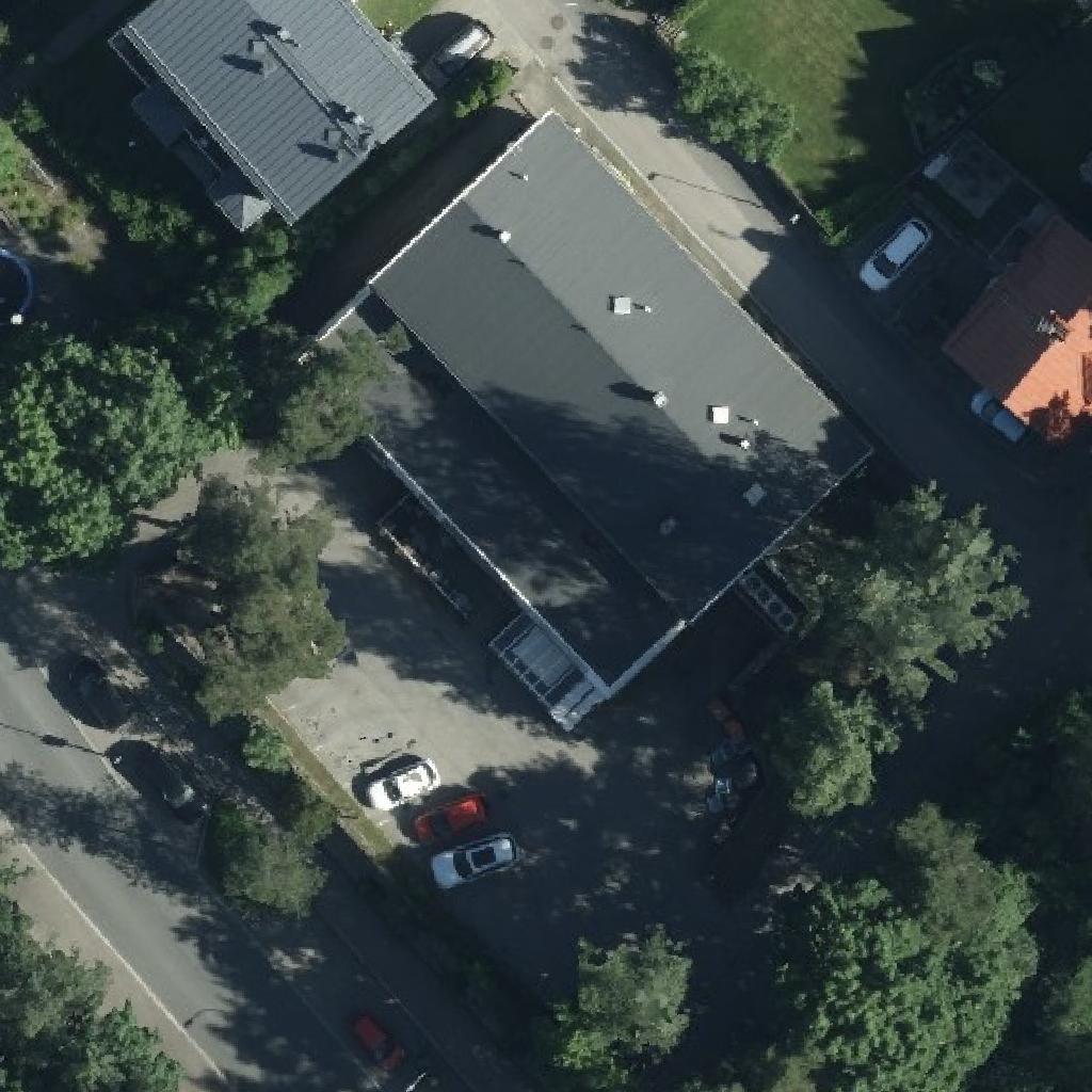 Pub Kujakolli: terassi ilmakuvassa, Tampere
