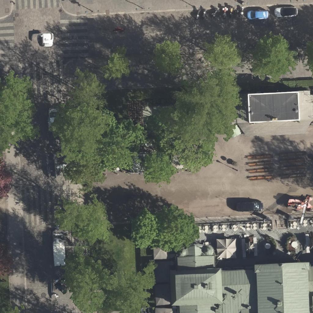 Kappeli: terassi ilmakuvassa, Helsinki