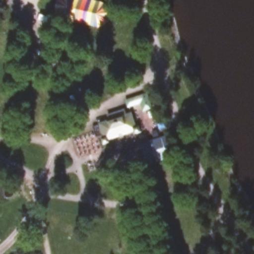 Cafe Pori Jazz: terassi ilmakuvassa, Pori