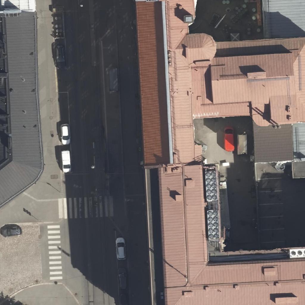 Segreto: terassi ilmakuvassa, Helsinki