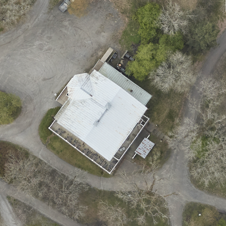 Villa Promenade: terassi ilmakuvassa, Turku