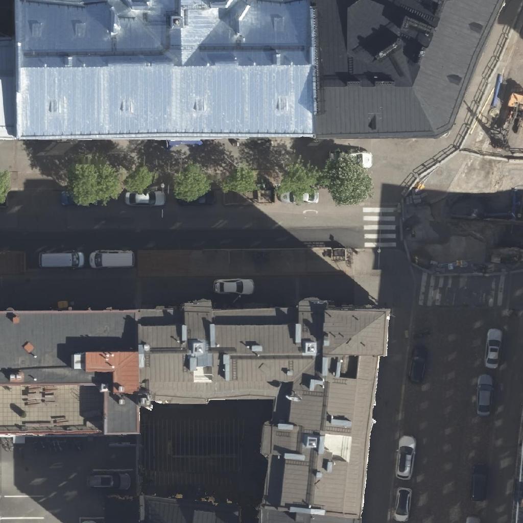 Kesäterassi 30 m2 Solmu Pub: terassi ilmakuvassa, Helsinki