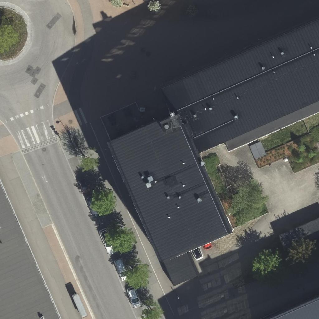 Hansini: terassi ilmakuvassa, Helsinki
