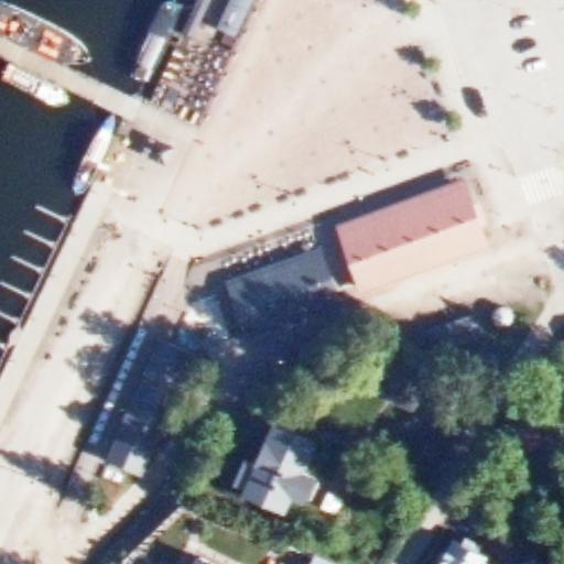 Makasiinikahvila: terassi ilmakuvassa, Lahti