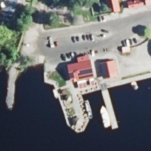Jokiasema: terassi ilmakuvassa, Joensuu