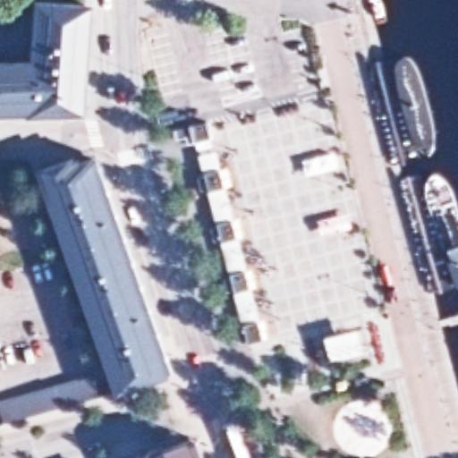 Cafe Sanni: terassi ilmakuvassa, Lappeenranta