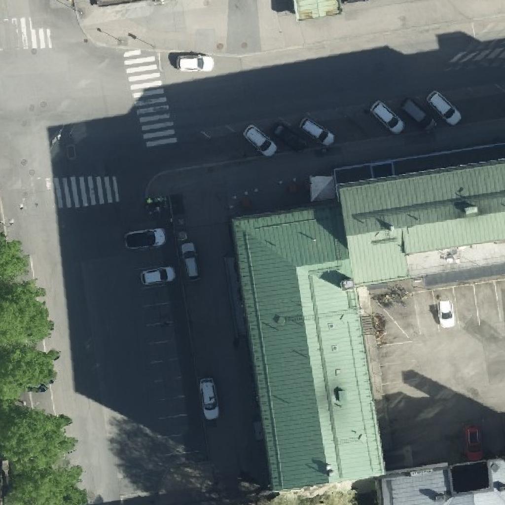 Galata Kebab House: terassi ilmakuvassa, Tampere
