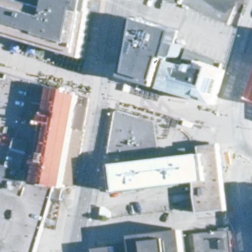 Oliver's corner pub: terassi ilmakuvassa, Rovaniemi