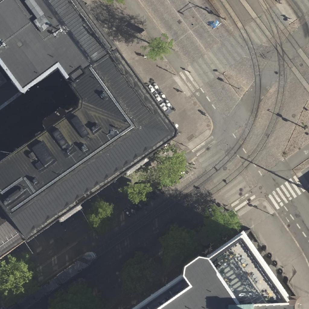 Kesäterassi Roba Buona: terassi ilmakuvassa, Helsinki
