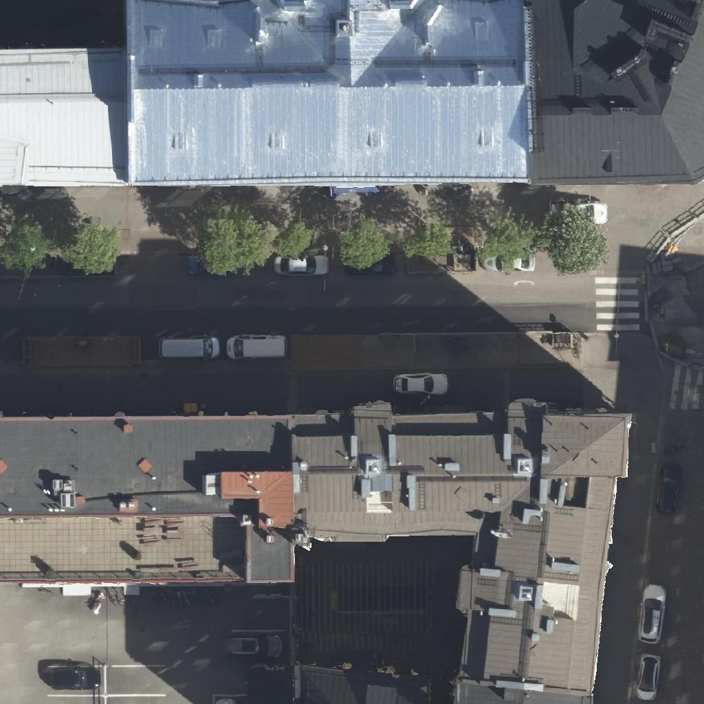 Open Padel Lauttasaari: terassi ilmakuvassa, Helsinki