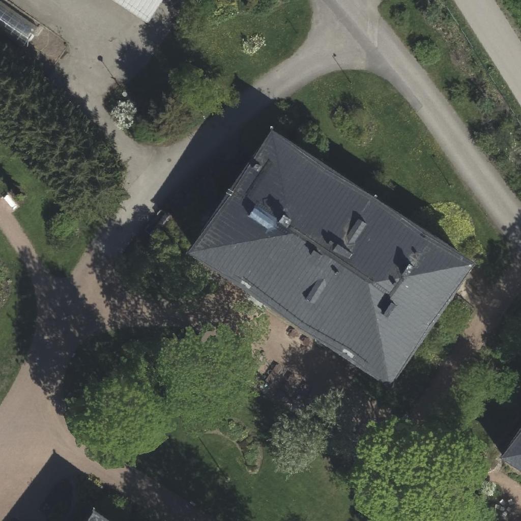 Kesäkahvila Kumpu: terassi ilmakuvassa, Helsinki