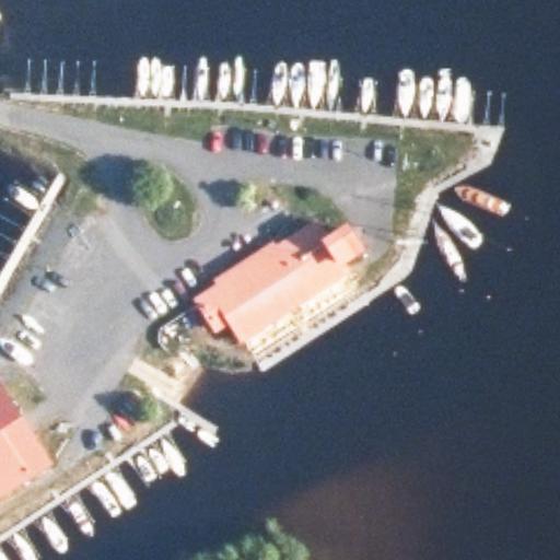 Hietasaaren Seelari: terassi ilmakuvassa, Oulu