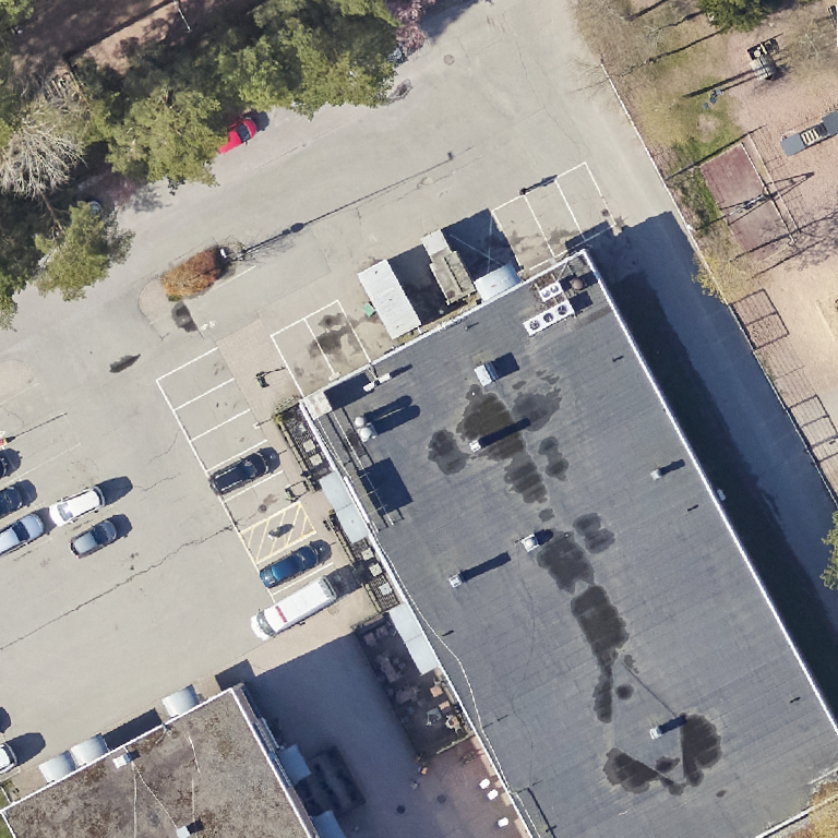 Runostuoppi: terassi ilmakuvassa, Turku