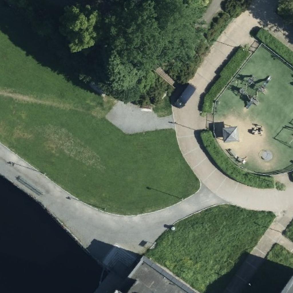 Kesäheila: terassi ilmakuvassa, Tampere