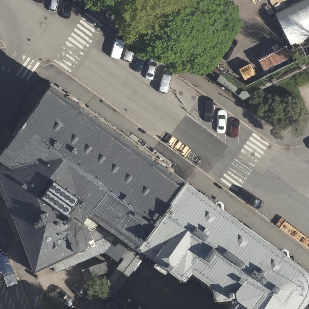 St. Urho's Pub: terassi ilmakuvassa, Helsinki