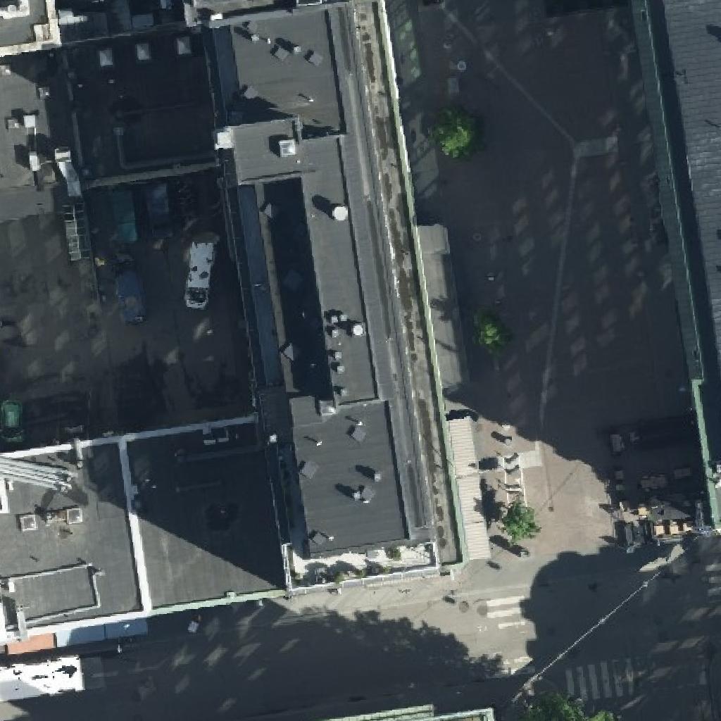Pyymäen Oma: terassi ilmakuvassa, Tampere