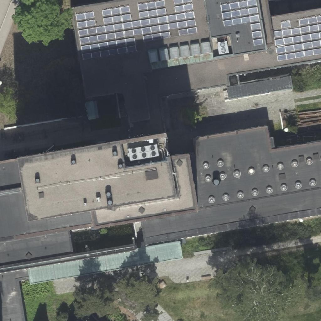 Ladonlukko: terassi ilmakuvassa, Helsinki