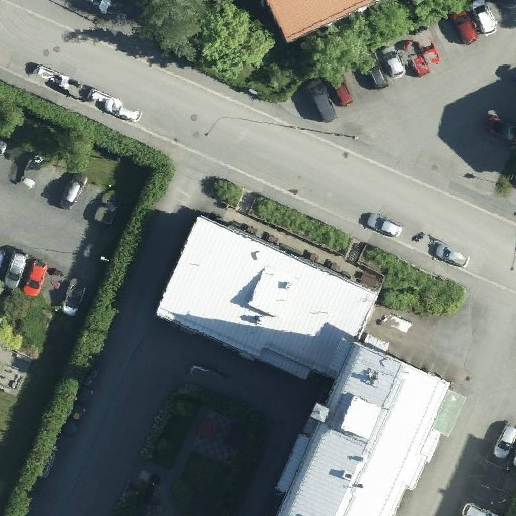 Lapin Akka: terassi ilmakuvassa, Tampere