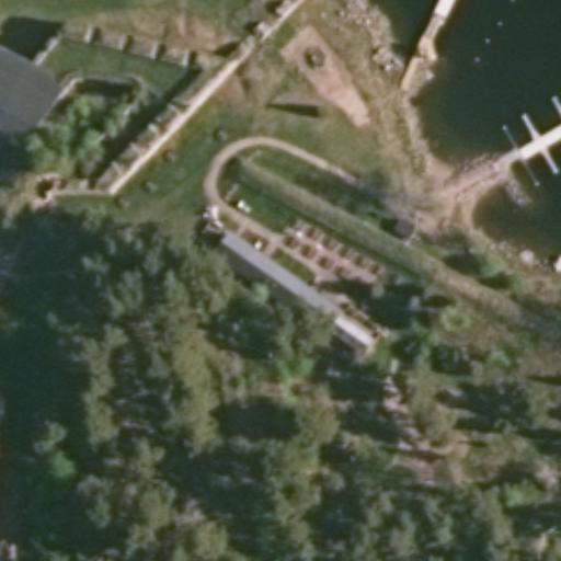 Ravintola Svartholm: terassi ilmakuvassa, Loviisa