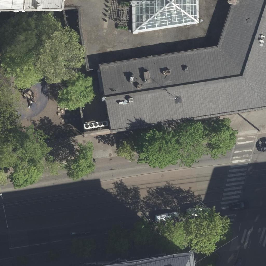 Maya Bar & Grill: terassi ilmakuvassa, Helsinki