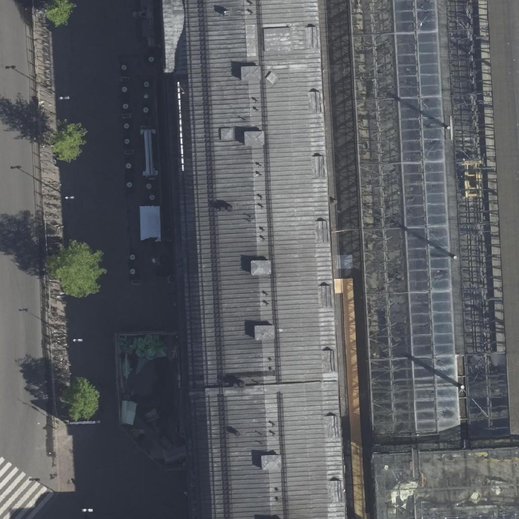 La Komia: terassi ilmakuvassa, Helsinki