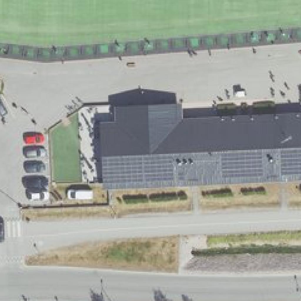 Ravintola Paloheinä: terassi ilmakuvassa, Vantaa