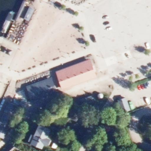 Kanttiini Risa Robell: terassi ilmakuvassa, Lahti