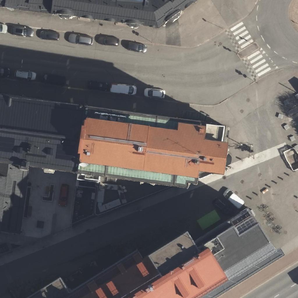 Kraken Helsinki: terassi ilmakuvassa, Helsinki