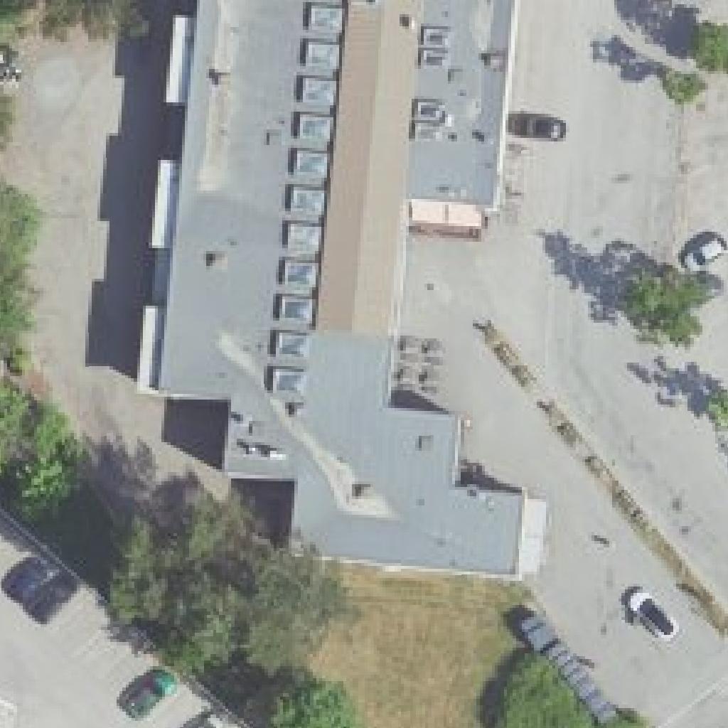 Lounaskahvila Puisto: terassi ilmakuvassa, Vantaa