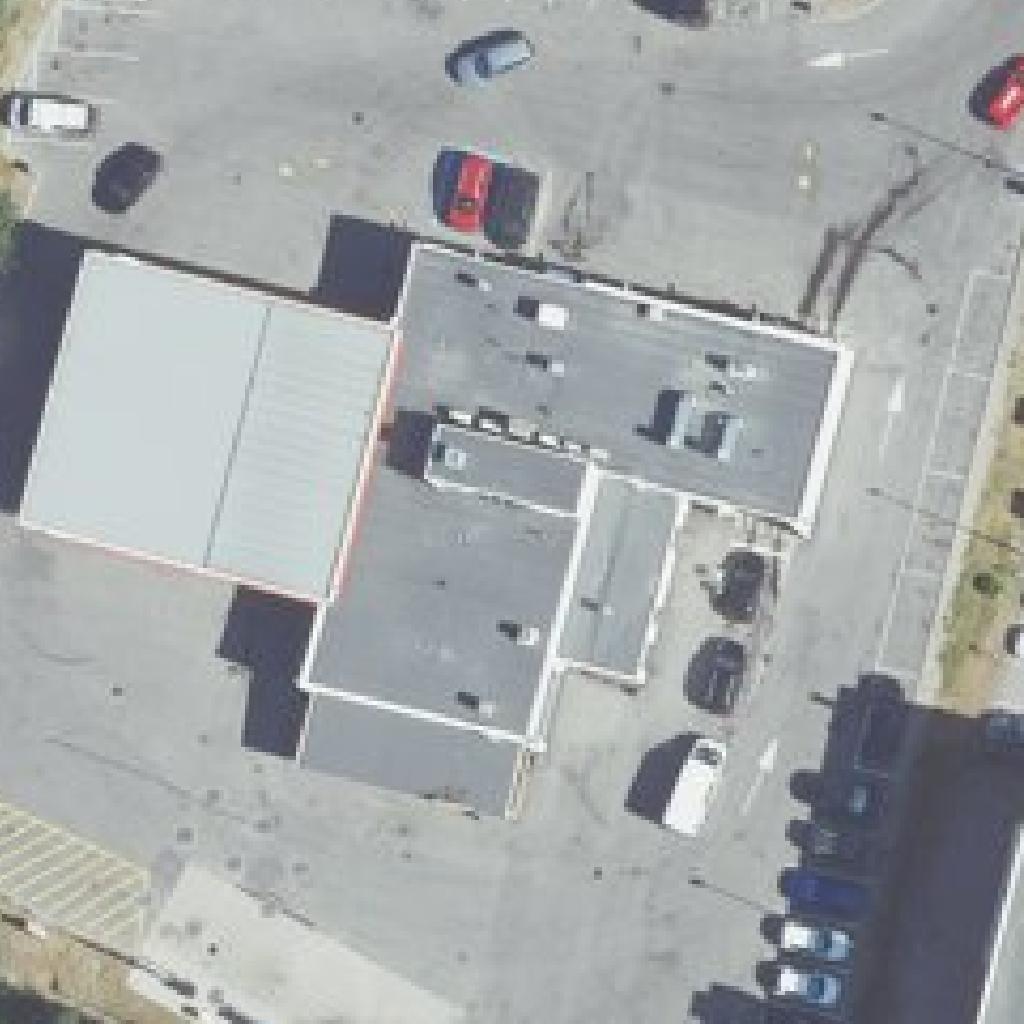 HelmiSimpukka Helsinki Ala-Tikkurila: terassi ilmakuvassa, Vantaa