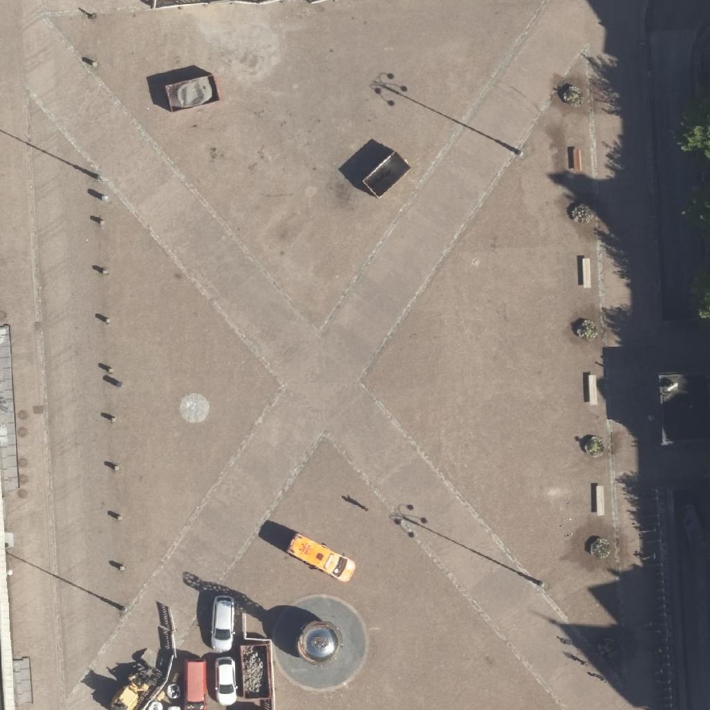 Bricco Superterassi: terassi ilmakuvassa, Helsinki