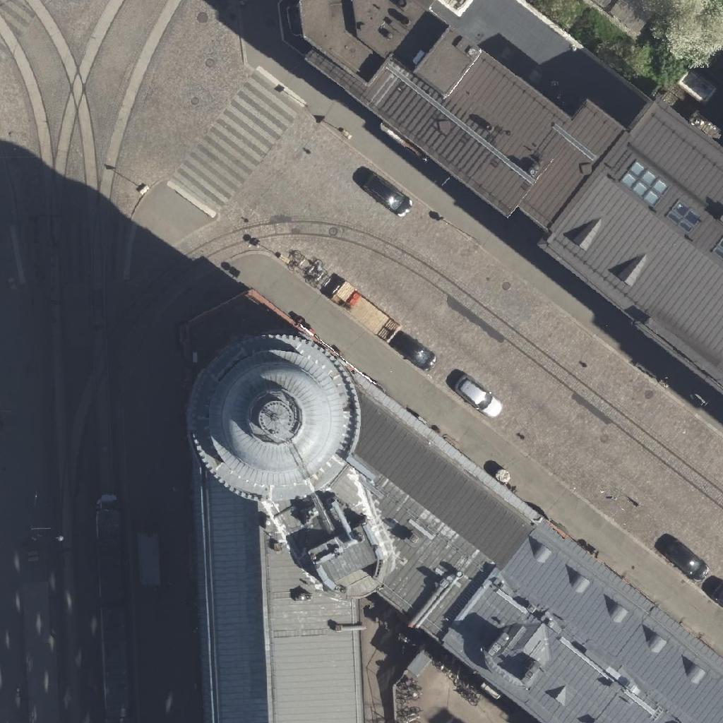 Bierhaus Köln: terassi ilmakuvassa, Helsinki