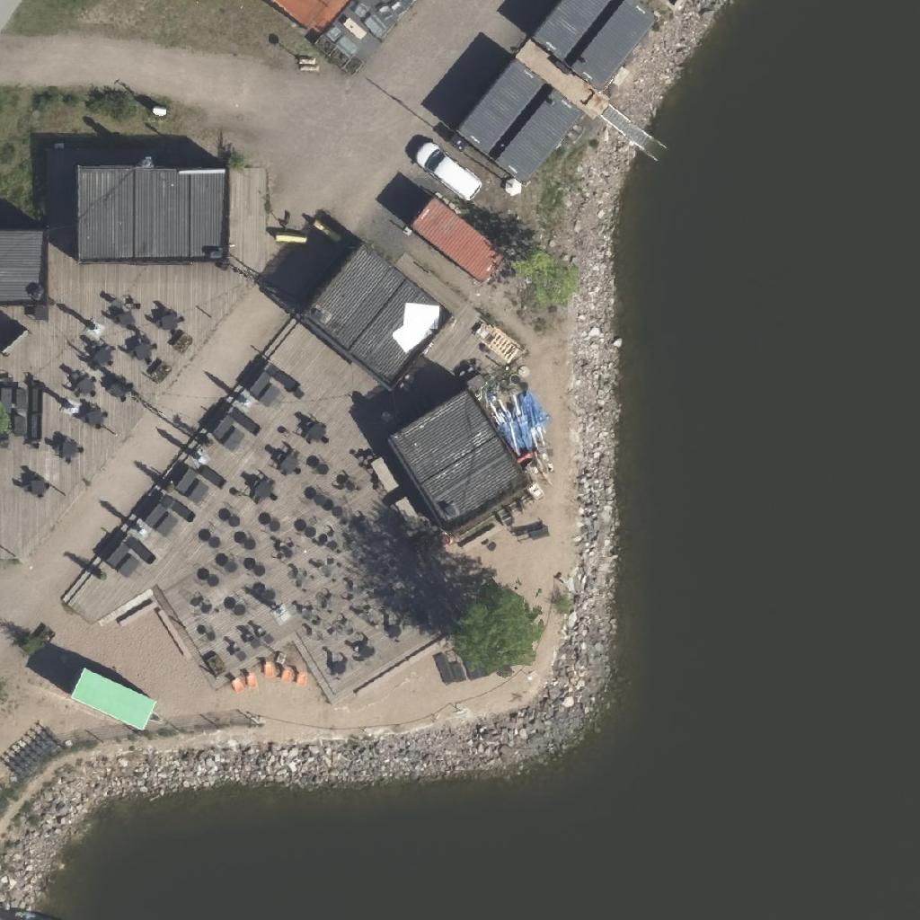 La Terrasse: terassi ilmakuvassa, Helsinki