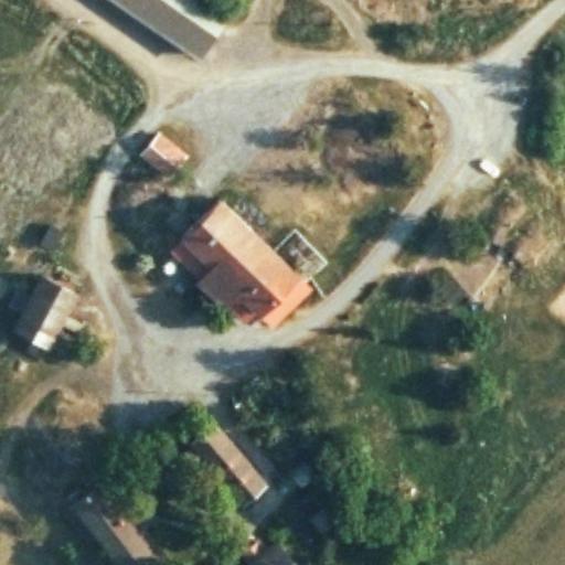 Taattisten tilan kahvila: terassi ilmakuvassa, Naantali
