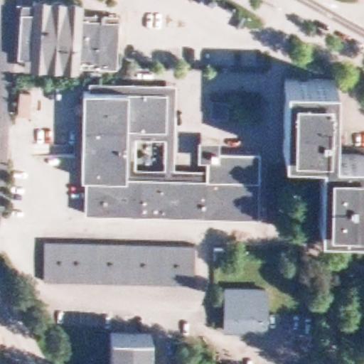 Wanha Mestari Möysä: terassi ilmakuvassa, Lahti