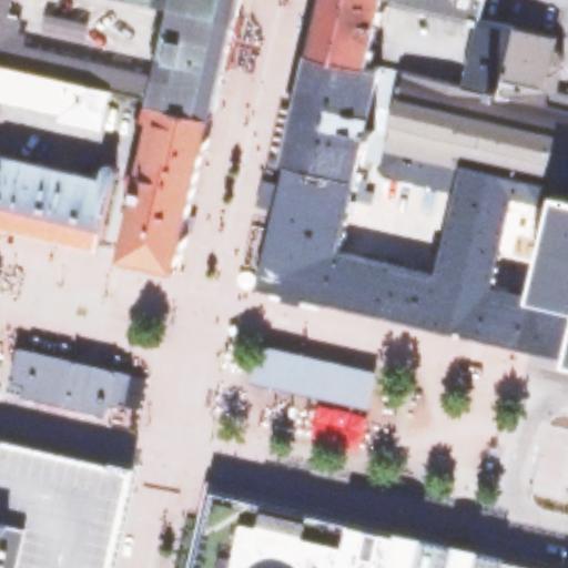 Caffé Locale: terassi ilmakuvassa, Pori