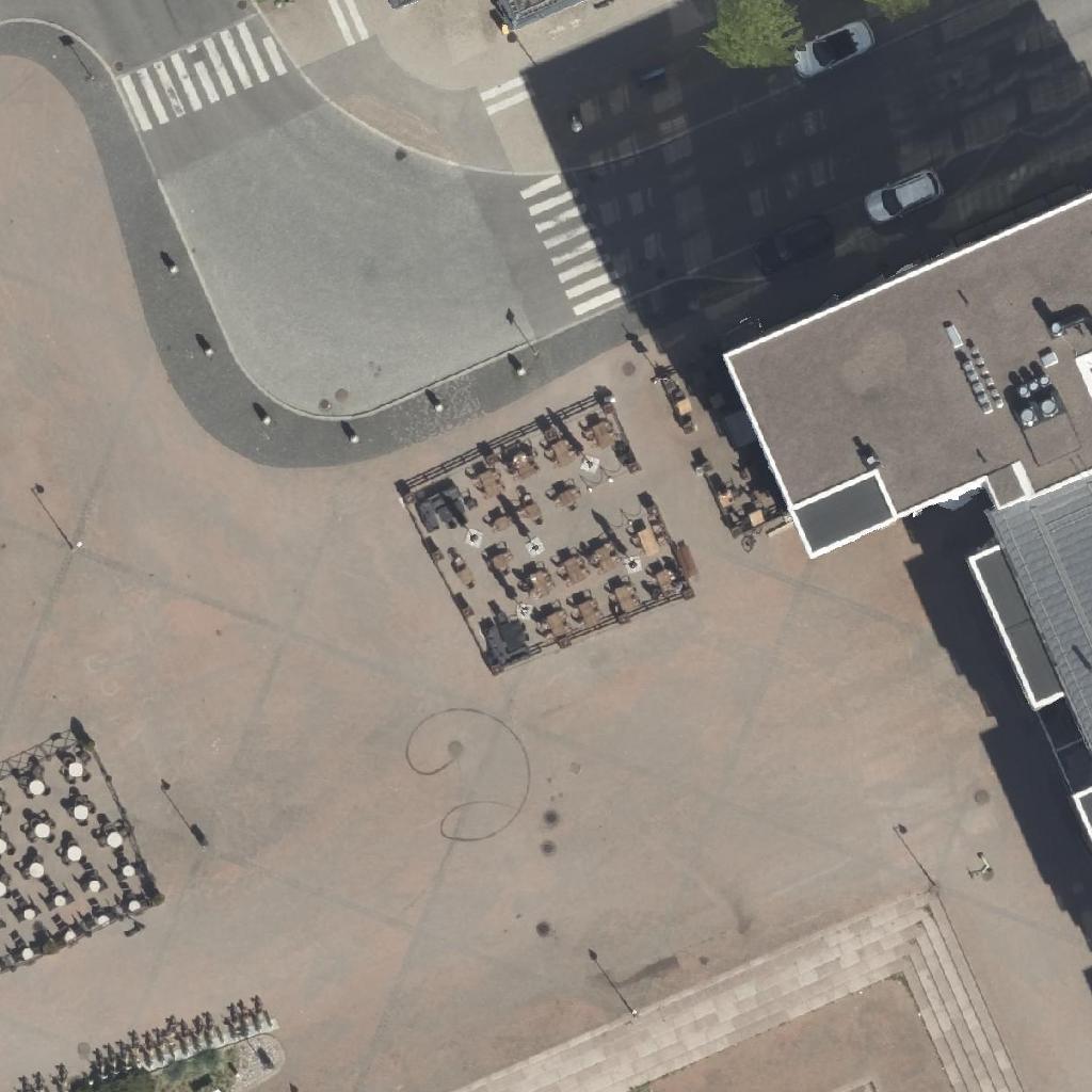 Bella Marina Aurinkolahti: terassi ilmakuvassa, Helsinki