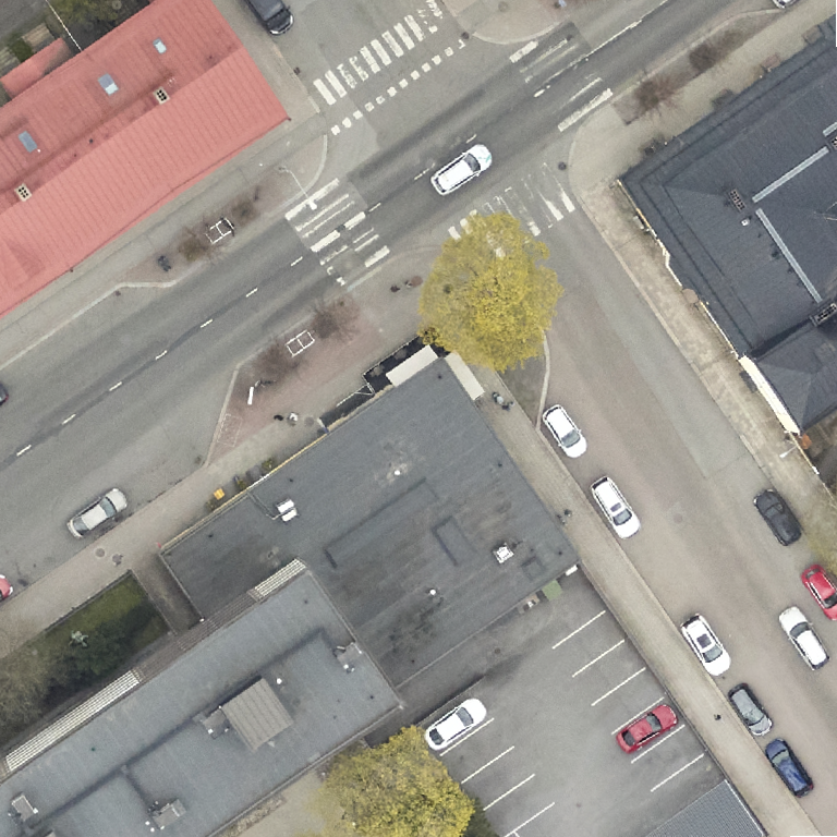Arvo: terassi ilmakuvassa, Turku