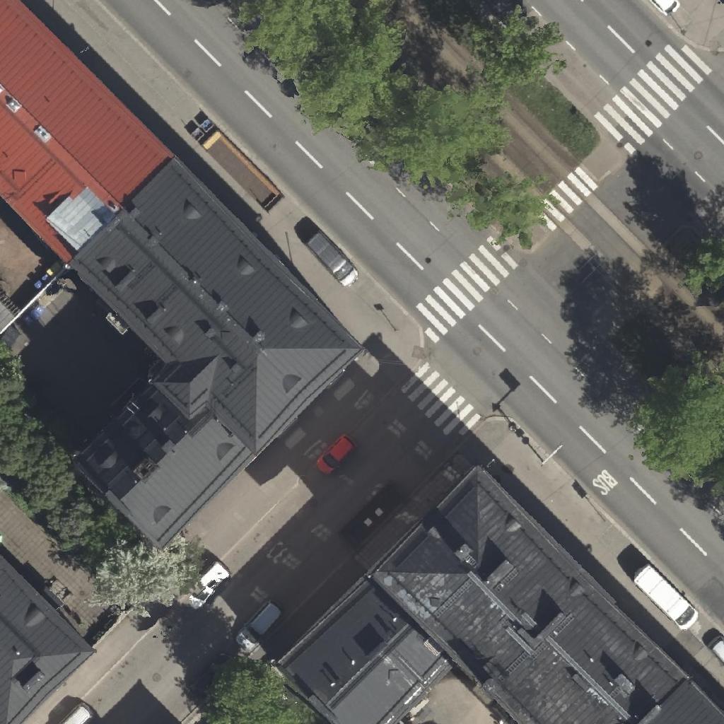 Plein: terassi ilmakuvassa, Helsinki