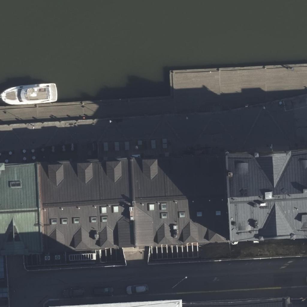 Ravintola Nokka: terassi ilmakuvassa, Helsinki