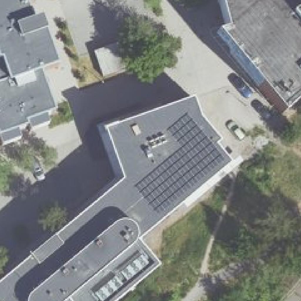 Puksu Room: terrace seen from above, Vantaa