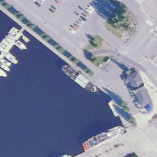 Ravintolalaiva Gaia: terassi ilmakuvassa, Jyväskylä