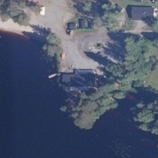 Rasua Camping: terassi ilmakuvassa, Jämsä