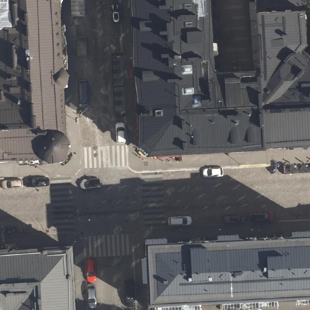 Zinnkeller: terassi ilmakuvassa, Helsinki