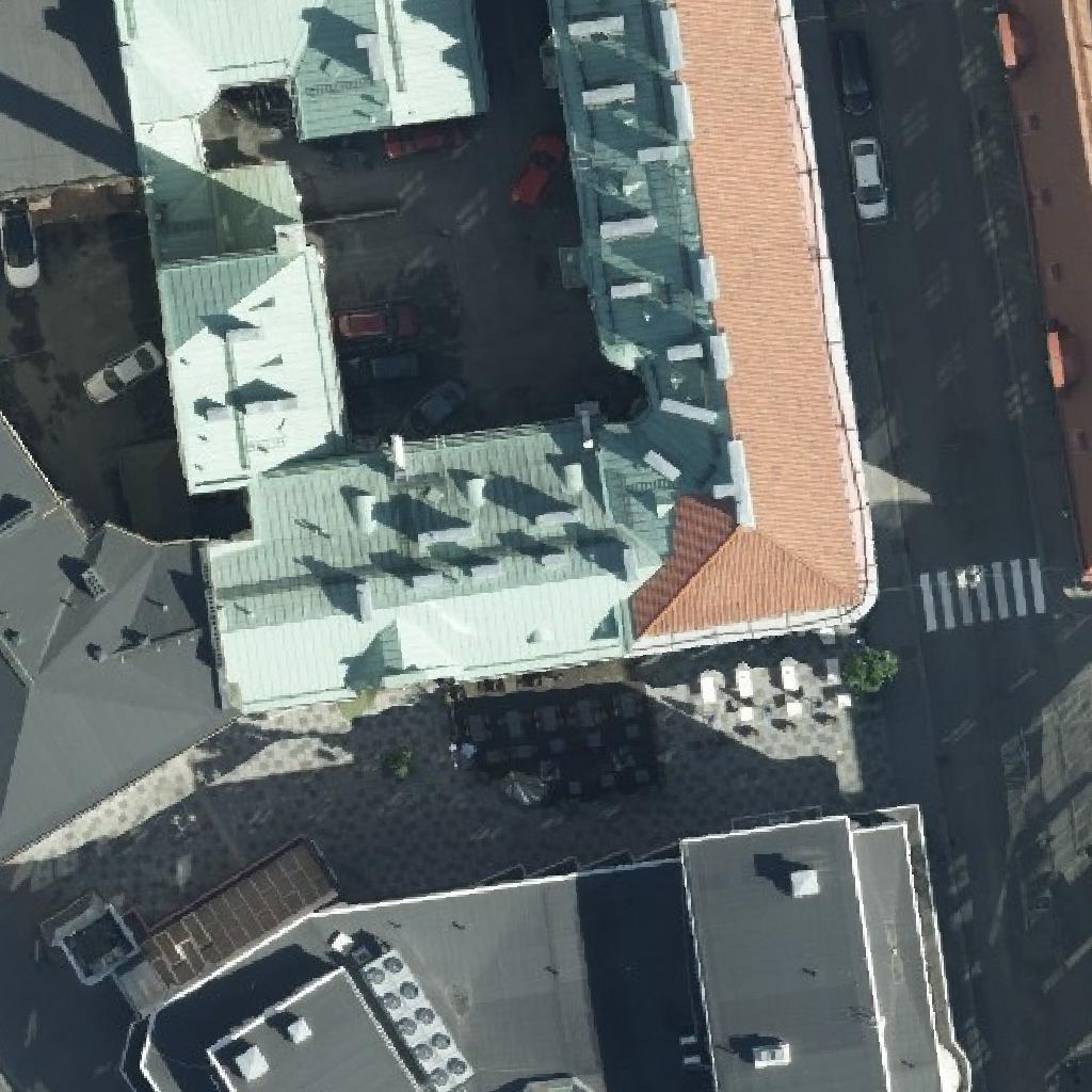 El Barcito: terassi ilmakuvassa, Tampere