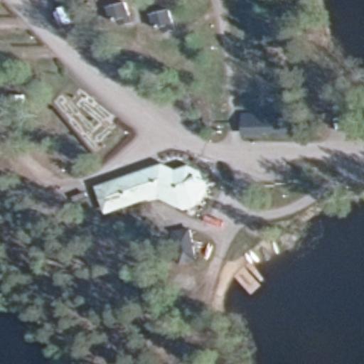 Heinäsaaren kahvila-ravintola: terassi ilmakuvassa, Heinola