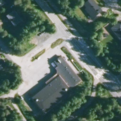 Nallen Pub: terassi ilmakuvassa, Rovaniemi