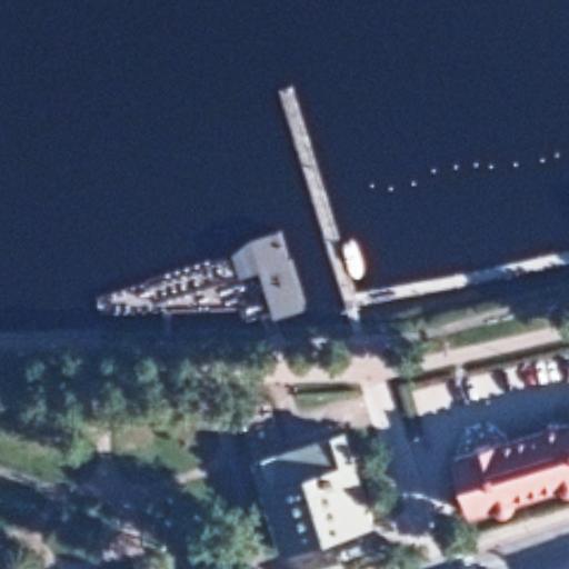 Kasinoterassi: terassi ilmakuvassa, Lappeenranta
